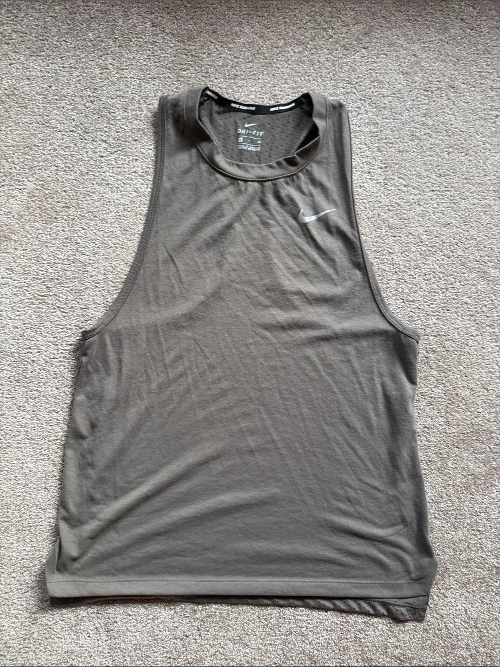 Nike Olive Green Dri-FIT Women’s Tank
